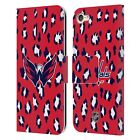 OFFICIAL NHL WASHINGTON CAPITALS LEATHER BOOK CASE FOR APPLE iPOD TOUCH MP3