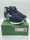 Womens Tretorn Hi-Top Jogger Navy Shoes Sz 9 Sneakers Lightweight Leather 56731