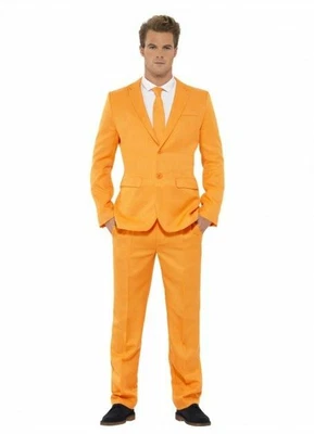 Disfraz Para Hombre Destacado Novedad Traje 3 Piezas Colorido 2 Botones Novedad Traje Foto 1 de 3