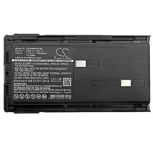 Batterie 1800mAh type KNB-14 KNB-15 pour Kenwood CP-213 TCP-113 TK-2 TK-2100 - Photo 1/5