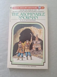 Choose Your Own Adventure 13 - The Abominable Snowman - R A Montgomery - Picture 1 of 2
