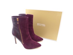 michael kors purple boots