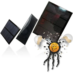 6V Solarzelle 0,6W 0,9W 1,92W 100mA 150mA 320mA poly Solarpanel Photovoltaic - Bild 1 von 5