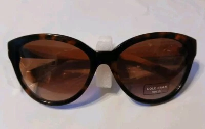 Gafas de sol Cole Haan para mujer CH7002 240 suaves tortuga 58 mm lentes marrones ¡NUEVAS! Foto 1 de 4