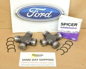 1998-2004 Ford F250 F350 Front 4x4 Axle Shaft Greaseable U Joint Kit Dana 50/60