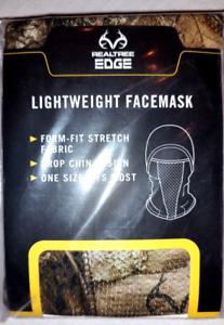Realtree Edge Lightweight Facemask Balaclava Camo Turkey Hunter Mask NEW!