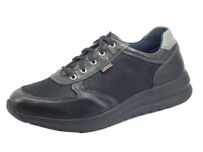 Zen Engineering 278442 Nero Fossil Scarpe per Uomo in pelle e tessuto sottopiede - Immagine 1 di 3