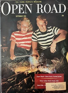 OPEN ROAD Magazine September 1950 Frank Leahy Notre Dame Football - Picture 1 of 4