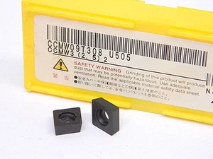(10 Pcs) Mitsubishi CCMW 32.52 Grade: U505 Carbide Inserts - Picture 1 of 4