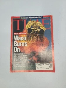 TIME Magazine, JULY 24, 1995, WACO BURNS ON - ATF HEARINGS, BOSNIA, O.J. SIMPSON - Picture 1 of 1