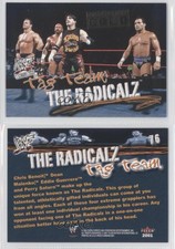 2001 Fleer WWF Wrestlemania Championship Gold Chris Benoit #76 Rookie RC