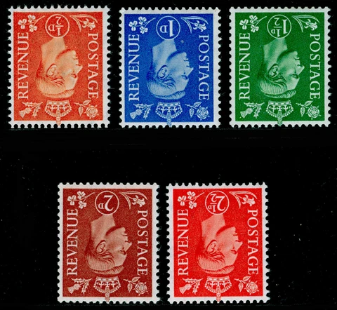 SG503Wi-507Wi, COMPLETE SET, M MINT. Cat £19 Cover