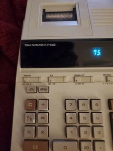 Texas Instruments TI-5160 Electronic Calculator Adding Machine Working HD - Picture 1 of 3