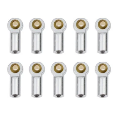 M3 3mm Alloy Ball Head Tie Rod End Ball Joint Link Bar Rod Seals For 1/10 RC car - Image 1 of 4