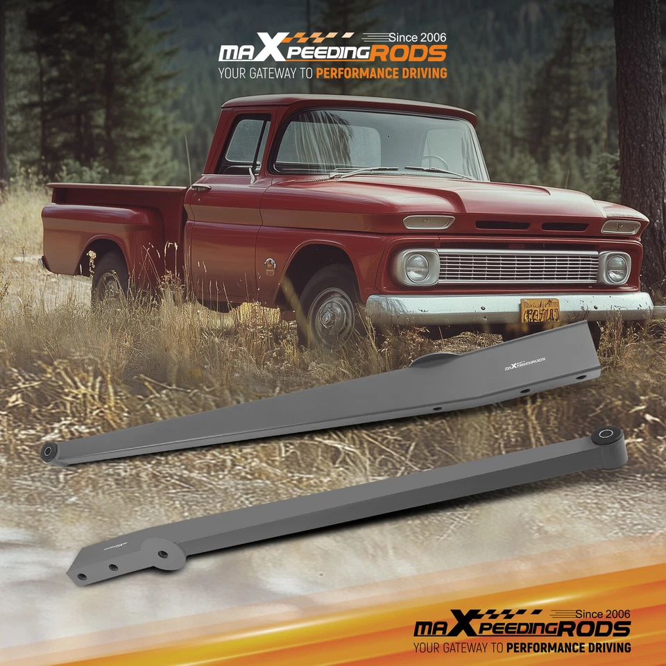 2x Rear Tubular Trailing Arms Set For 1960 1961-1972 Chevy C10 C20 C30 Pickup - Image 1 of 4