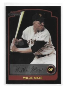 WILLIE MAYS 2003 Bowman Chrome Baseball #351 San Francisco Giants HOF Qty. - Picture 1 of 2