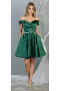 Vestido corto de dama de honor - Imagen 1 de 22