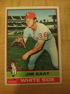 1976 Topps Jim Kaat #80 Chicago White Sox - Picture 1 of 2