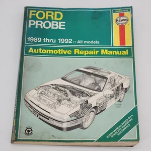 Haynes Auto Repair Manual 36066 (1670) For Ford Probe 1989 thru 1992 All Models - Picture 1 of 2