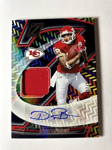 2024 Panini Zenith NFL Z Jerseys PATCH AUTO Dwayne Bowe Chiefs /199 - Picture 1 of 2