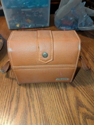 Rare! Pentax 110 Brown Gadget Case Bag For Camera Tool From Japan - Image 1 of 4