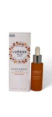 Suero Lumene Valo Glow Boost Essence ácido hialurónico y vitamina C 1 onza líquida  Plumín Foto 1 de 2