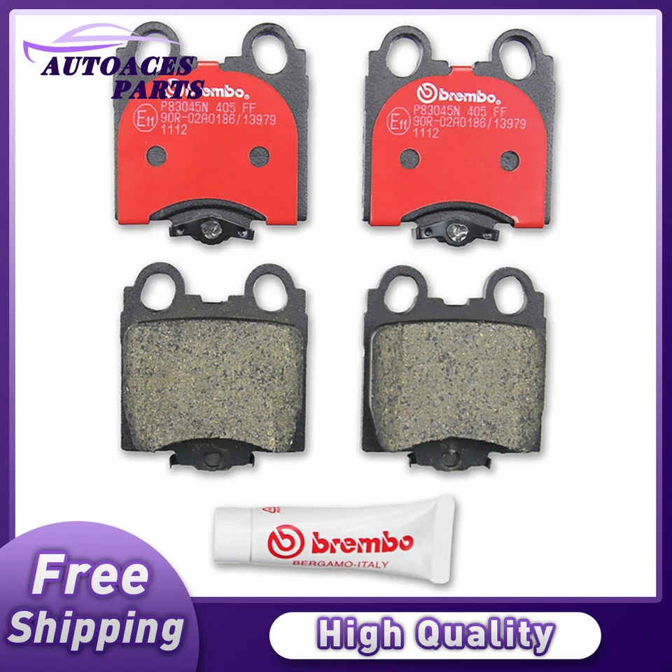 Brembo Brake Pads Ceramic Pads Rear Kit (4pcs) For 1998-2005 Lexus GS300 - Image 1 of 2