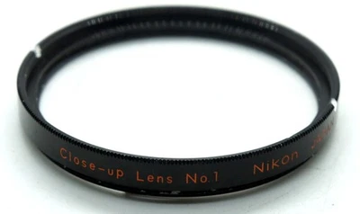 Nikon CLose-UP No. 1 Japan Macro Filter - Image 1 of 2