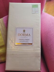 Dorma cream 400 thread count King size duvet cover