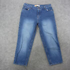 Route 66 Jeans Womens 16 Light Wash Classic High Rise Mom Jeans