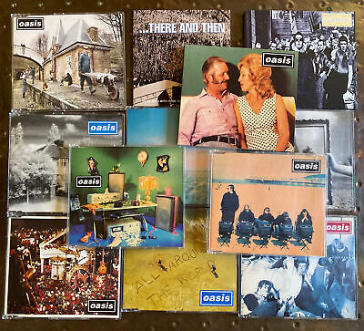 Lot Of 12 Oasis CD Singles - Including Rare …there And Then Live CD And B-sides • 14.54£