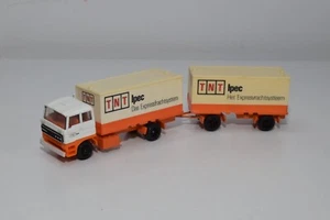 B54 1:87 EFSI DAF 3300 TRUCK TRAILER TNT GLOBAL EXPRESS IPEC EXC. COND.2 - Picture 1 of 9