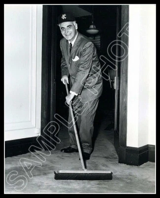 Charlie Finley #1 Photo 8x10 - Kansas City Athletics A's 1961 - Image 1 of 4