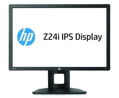 HP Z24i 24-Zoll Monitor IPS WUXGA 1920x1200 DP DVI VGA USB 8ms schwarz Kratzer - Bild 1 von 3