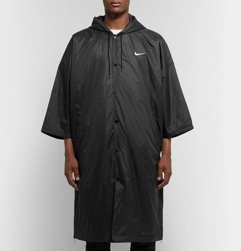 Nike x Fear Of God NRG Parka Giacca Manica Corta Uomo Nero Taglia XL BV4403 010