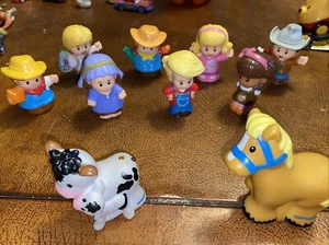 fisher price little people Lot Of 10 - Picture 1 of 6