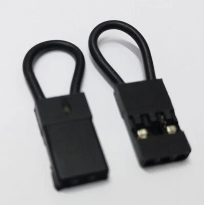 2pcs UNIVERSAL BIND PLUG FOR 2.4GHZ RECEIVER ANSMANN JR Futaba HK CAR BOAT PLANE - Image 1 of 4