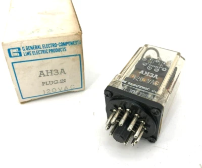 New Line Electric AH3A Relay 120VAC 10A - Image 1 of 4
