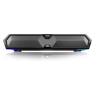 Edifier MG300 Computer Bluetooth Speakers RGB Laptop Gaming SoundBar With Mic - Image 1 of 4