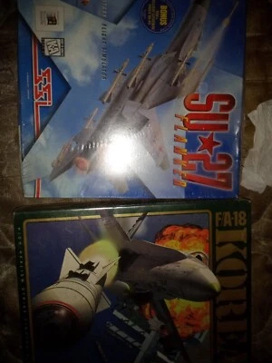 microsoft flight simulators for windows 95. SU-27 and Korea FA-18 - Image 1 of 4