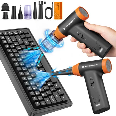K&F Concept Compressed Air Duster for Deep Clean Computer Keyboard Car Home - Image 1 of 4