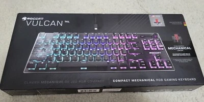 Roccat Vulcan TKL Compact Mechanical Gaming Keyboard BRAND NEW, FACTORY SEALED - Image 1 of 3