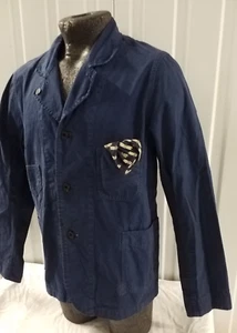 CHAQUETA DE ALGODÓN AZUL PARA HOMBRE SCOTCH&SODA M RRP£195 - Imagen 1 de 7