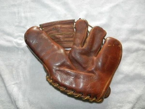 VINTAGE 1940S THE HUTCH CLUTCH MODEL"THE MAGNET"FIELDERS GLOVE 43X HAND TAILORED - Picture 1 of 11