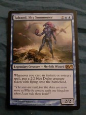 ⭐ 1, Talrand, Sky Summoner Magic 2013 / M13 Blue Rare MAGIC the Gathering (H12)