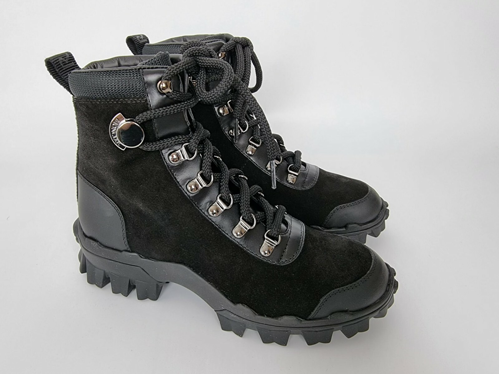 Moncler Helis Black Boots New | eBay