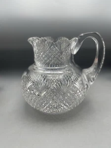 Amerikanischer Brillantschliff Glas ABP Krug Krug 6,75" - Bild 1 von 8