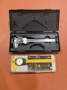 Swiss Made 5921 Dial Caliper & Mitutoyo Dial Caliper 505-675-66 - Picture 1 of 9
