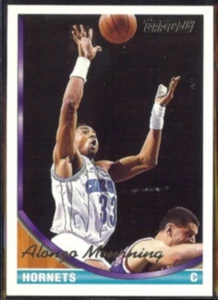 ALONZO MOURNING 1993 Topps inserto dorado #170.  HORNETS - Imagen 1 de 1