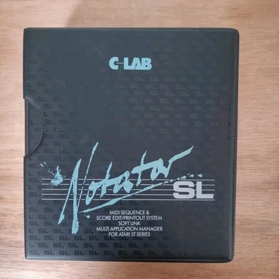 C-lab Notator SL 3.1 software and manual.  Original. VGC  - Image 1 of 4